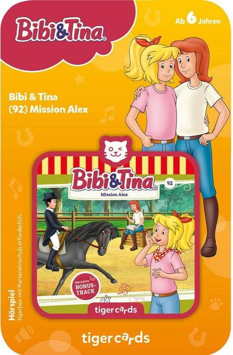 Produktbild Tigermedia Tigercard Bibi Tina Mission Alex (Folge 92) (Deutsch)