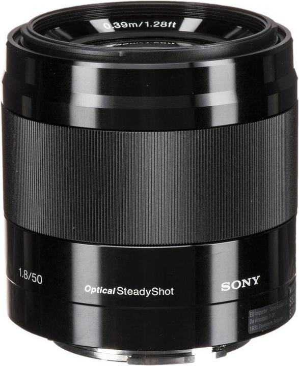 Actual product image Sony E 50mm f/1.8 OSS (Sony E, APS-C / DX)