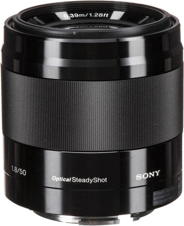 Actual product image Sony E 50mm f/1.8 OSS, E-Mount (Sony E, APS-C / DX)