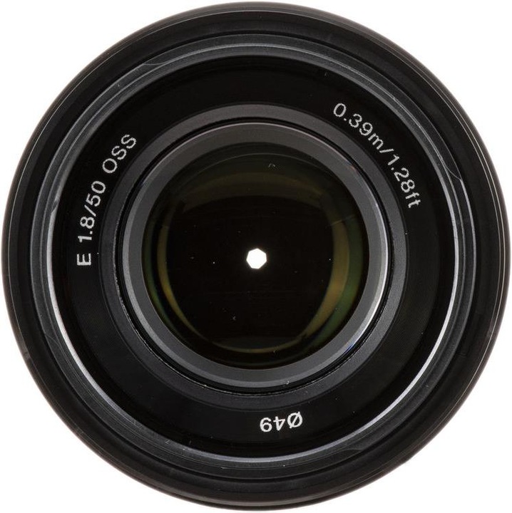 Actual product image Sony E 50mm f/1.8 OSS, E-Mount (Sony E, APS-C / DX)