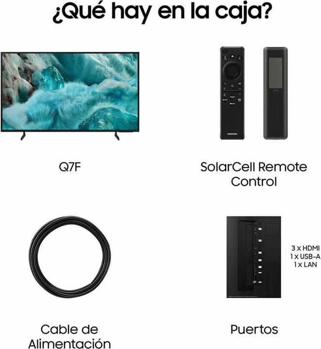 Produktbild Samsung TQ50Q7FAAU (50", QLED, 4K, 2025)