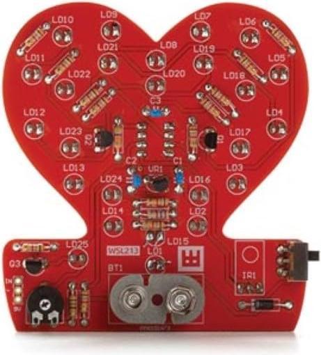 Actual product image Whadda Flashing Heart