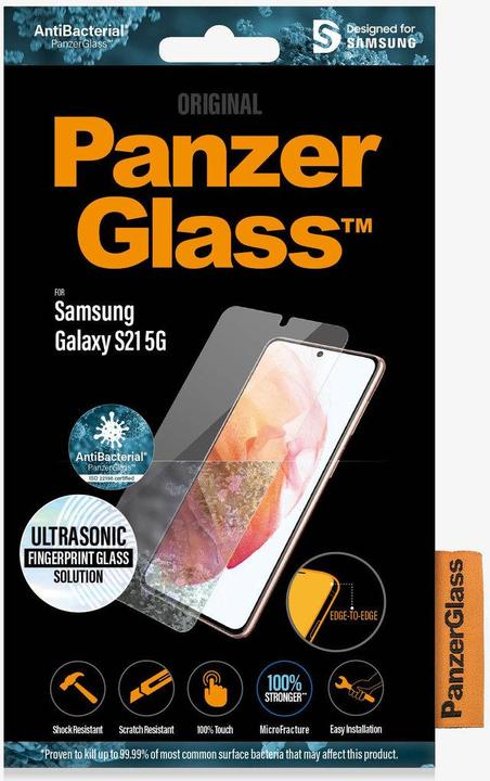 Actual product image PanzerGlass Case Friendly (1 Piece, Samsung Galaxy S21 5G)