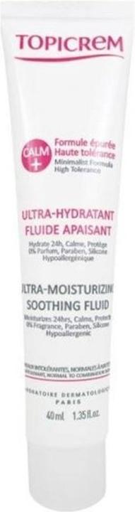 Actual product image Topicrem Calm+ Soothing Fluid (40 ml, Day cream)