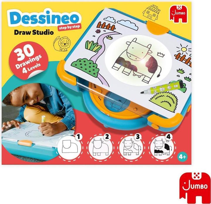 Actual product image Jumbo Dessineo Atelier de dessin (German)