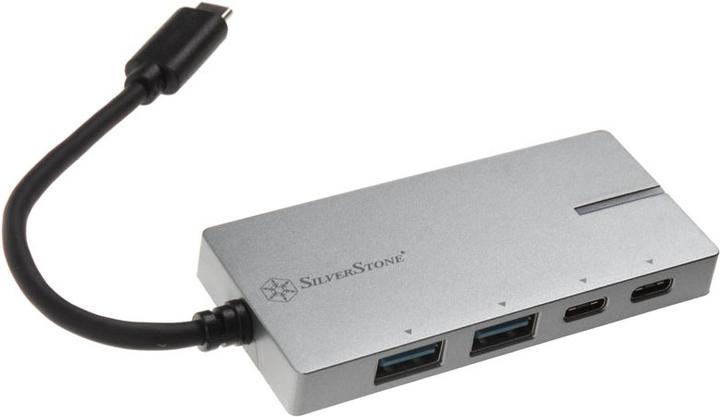 Actual product image Silverstone EP09 Hub (USB-C, 4 ports)