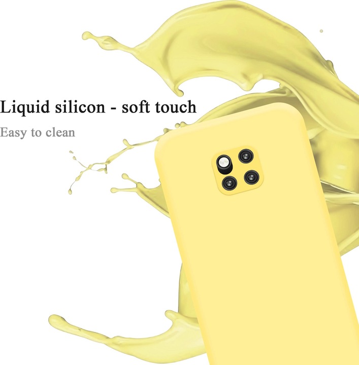 Actual product image Cadorabo TPU Liquid Silicone Case Cover (Mate 20 Pro)