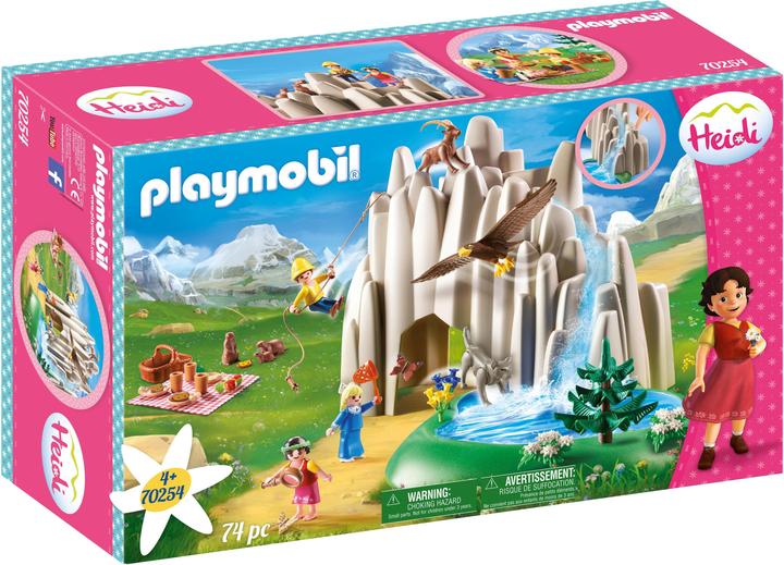 Playmobil Am Kristallsee mit Heidi, Peter und Clara (70254, Playmobil Heidi)