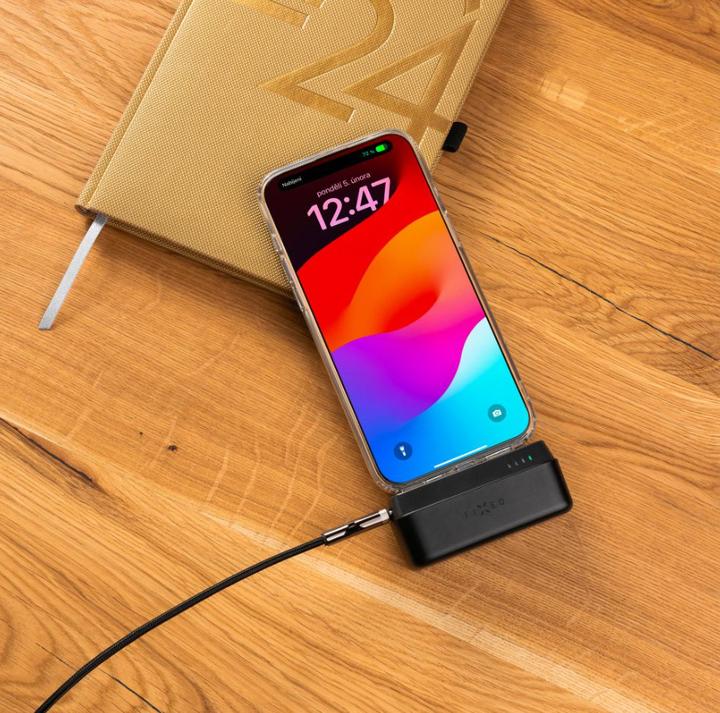 Image du produit Fixed Zen 5 Plug-in PowerBank, PD 20W, 5 000 mAh, noir (5000 mAh, 20 W, 18.50 Wh)