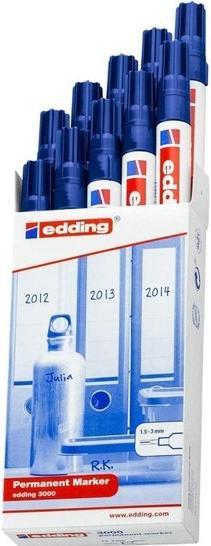 Produktbild Edding Permanent Marker 3000 1.5-3mm (10 x)