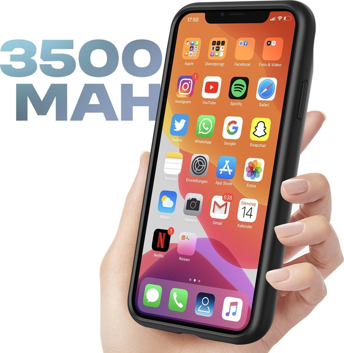 Image du produit Akashi COQUE BATTERIE 3500 MAH IPHONE X/XS- (Apple iPhone X)