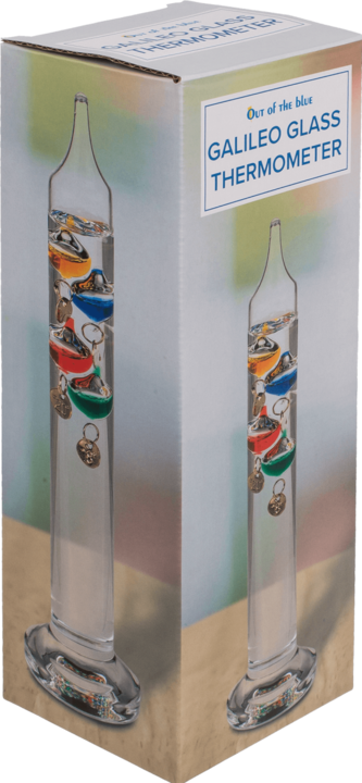 Actual product image Out of the blue Galileo Thermometer - 18cm