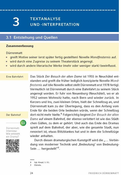 Actual product image Der Besuch der alten Dame von Friedrich Dürrenmatt (German, Bernd Matzkowski, Friedrich Duerrenmatt, 2022)