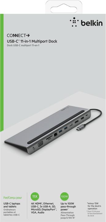 Actual product image Belkin Connect (USB-C, 11 Ports)