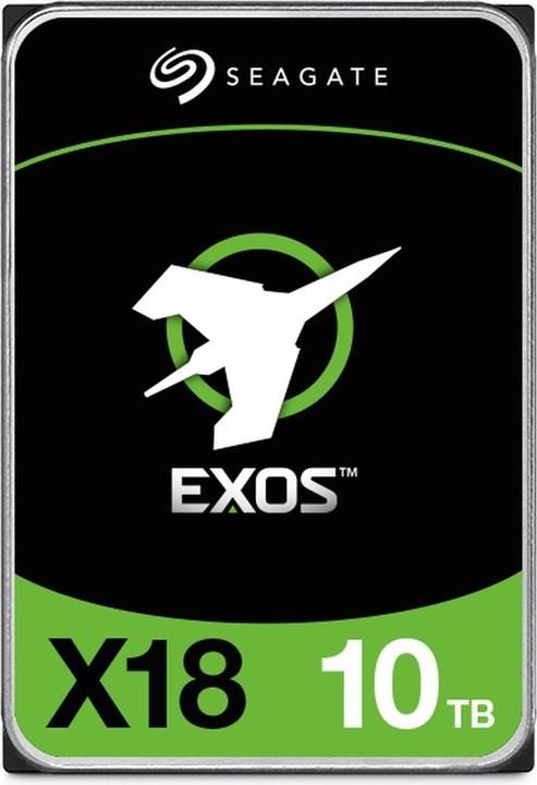 Actual product image Seagate Exos X18 (10 TB, 3.5", CMR)