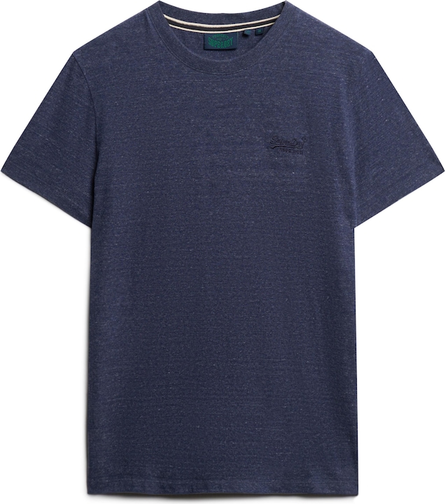 bleu indigo foncé chiné