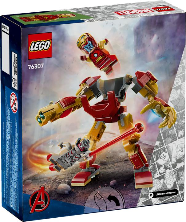 Produktbild LEGO Iron Man Mech vs. Ultron (76307, LEGO Marvel)