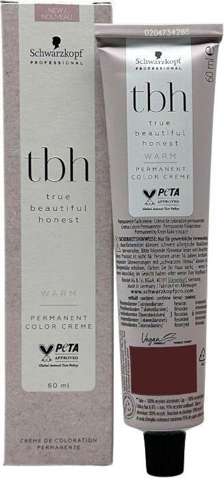 Produktbild Schwarzkopf Professional Schwarzkopf True Beautiful Honest - Tbh 4-64 W Mittelbraun Schoko Beige 60 ml (Beige, Braun)