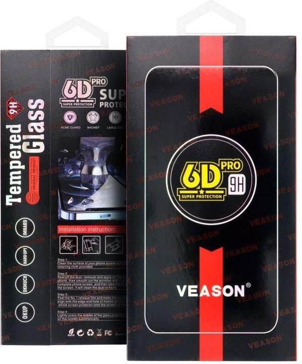 Actual product image Holmes Protective glass Veason 6D Pro Veason Glass - for Samsung Galaxy S24 black