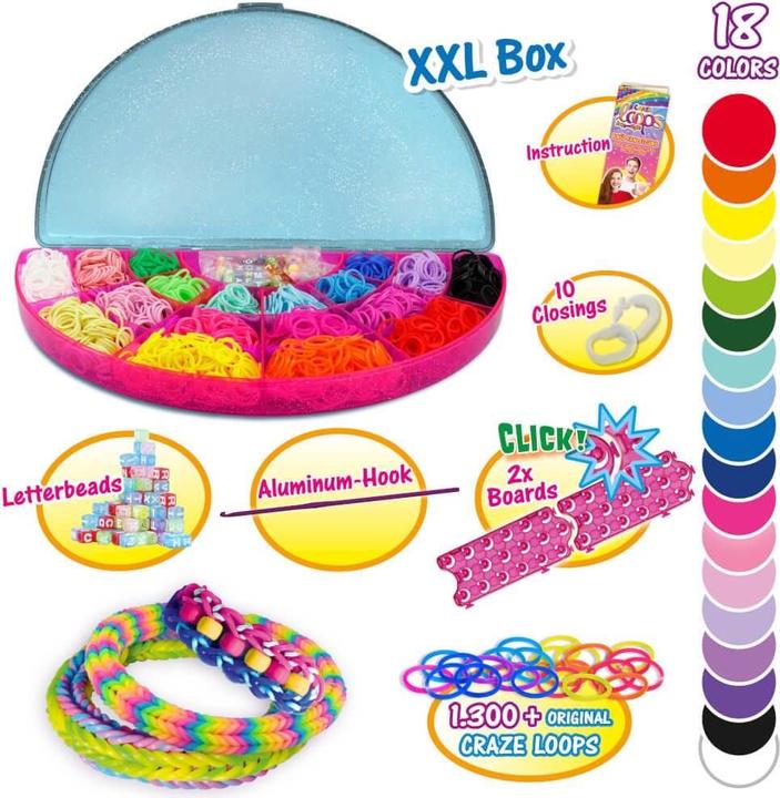Actual product image Craze Loops Rainbow Studio