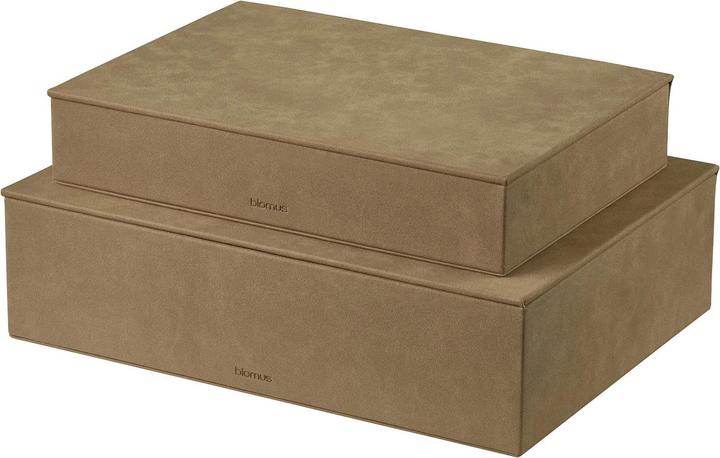 Produktbild Blomus SAHLA Aufbewahrungsbox indian tan 2tlg