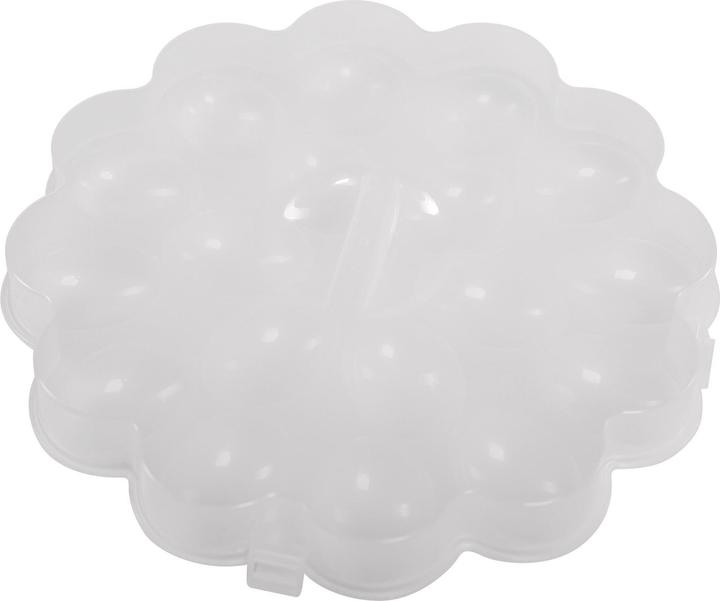 Produktbild UPP Eiertablett mit Deckel Tablett Eier Eierbox Eierteller Eierplatte Servierteller (1x)