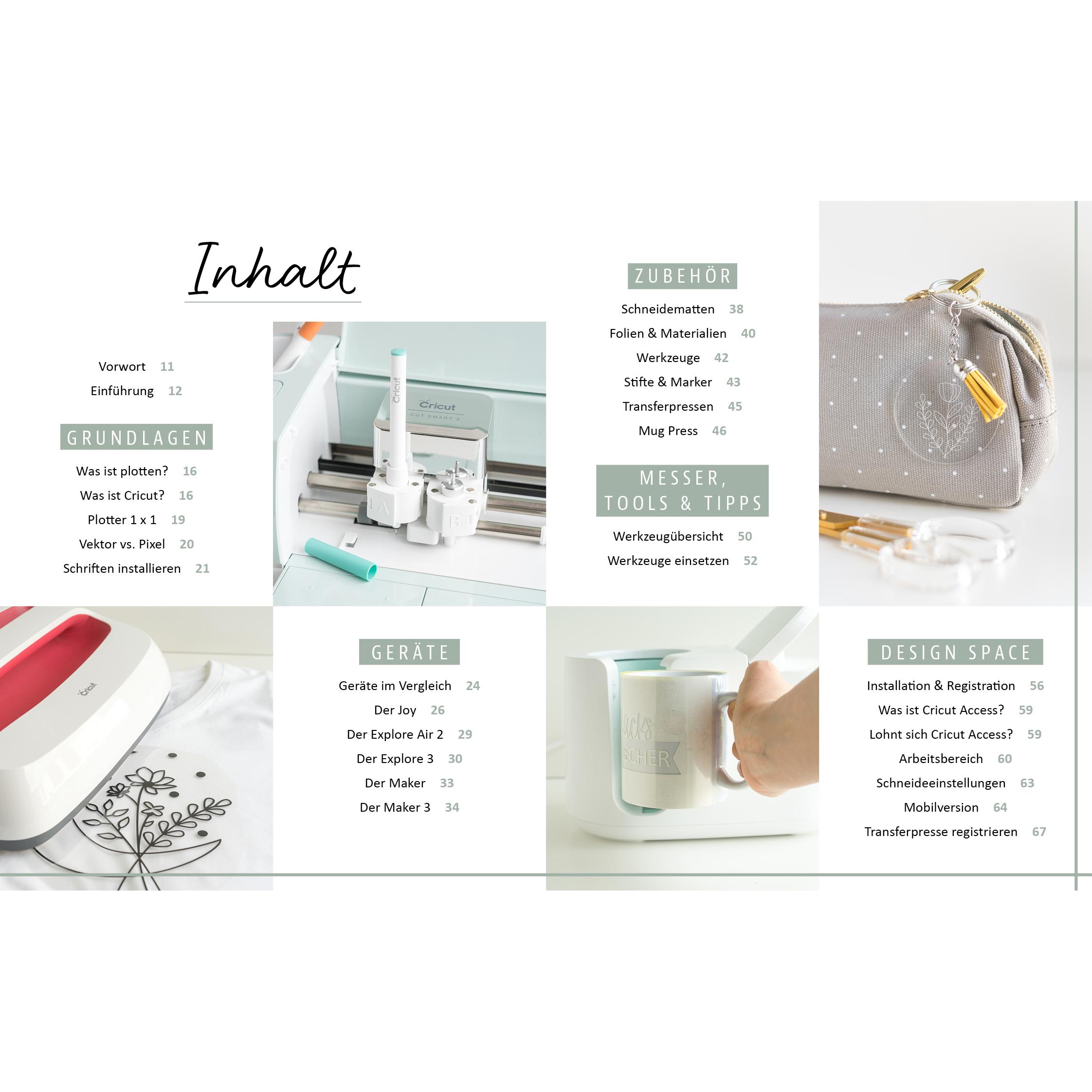 Thumbnail - Plotten leicht gemacht mit Cricut, Ratgeber von Lisa Englmüller
