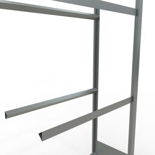 Produktbild Schulte Lagertechnik Räder-Anbauregal MULTIplus151