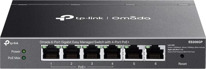 Actual product image TP-Link Omada ES206GP (6 ports)