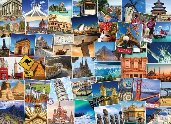 Immagine prodotto Eurographics Mondo Globetrotter (1000 pezzi)
