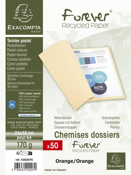 Immagine prodotto Exacompta Scrapbook - Copertine di file (A4, 50x)