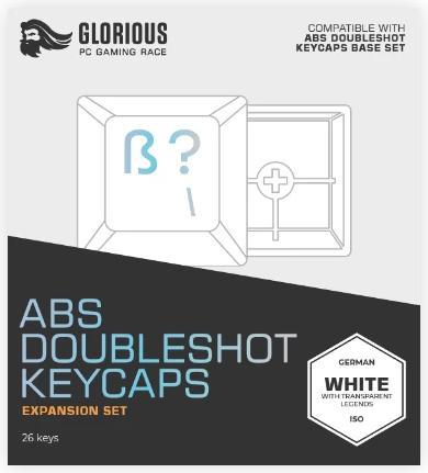 Actual product image Glorious GMMK ABS Doubleshot V2 DE Kit