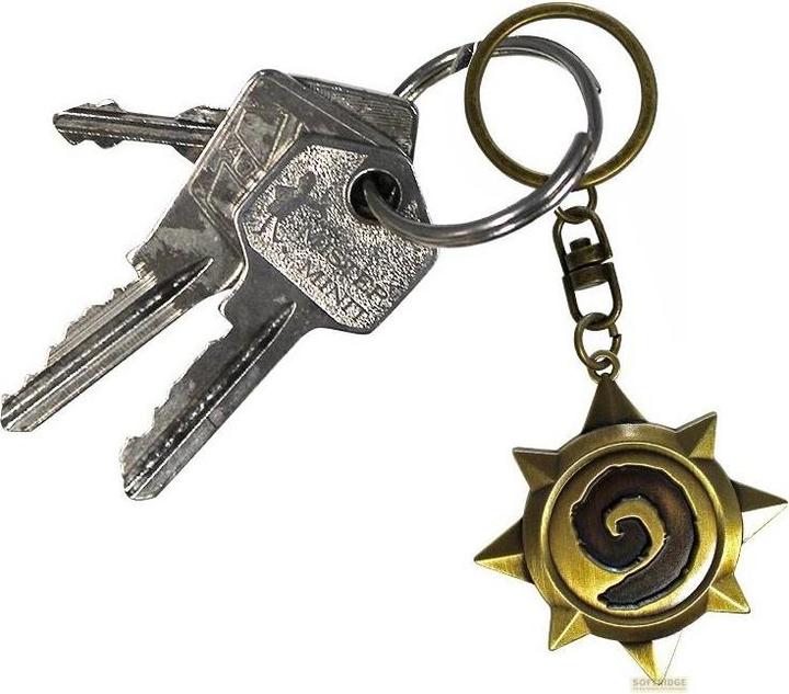 Actual product image ABYstyle HEARTHSTONE - Keychain 3D Rosace X2
