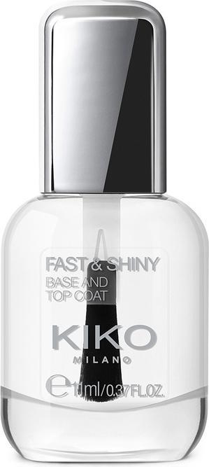 KIKO Milano Fast & Shiny Base And Top Coat (Smalto)