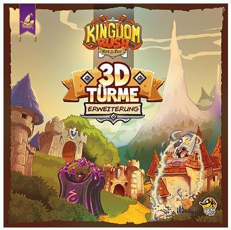 Mirakulus 1023742 - Kingdom Rush - 3D-Turm für RidZ und SdE (DE-Erweiterung) (Deutsch, 1 - 4 Spieler)