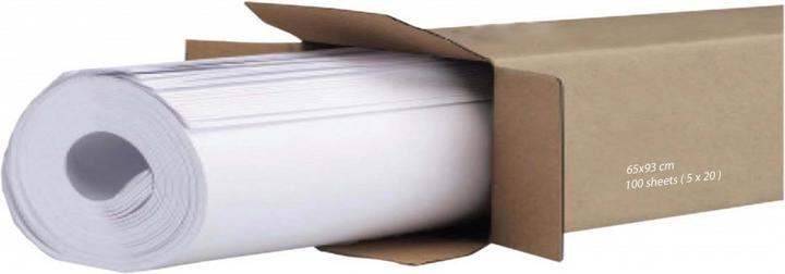 Actual product image Magnetoplan Flipchart paper 100 sheets, rolled