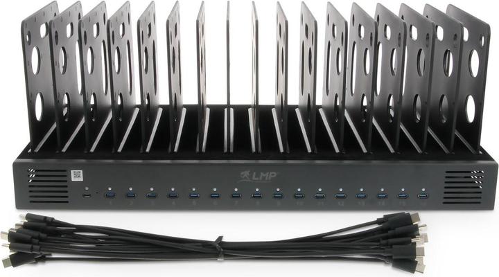 Produktbild LMP SmartCharge 1000 HKC, 16 Port Ladestation (1000 W)