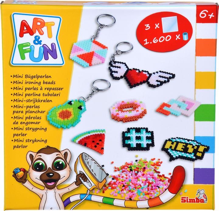 Produktbild Simba A&F Mini Bügelperlen Schl. Anhänger