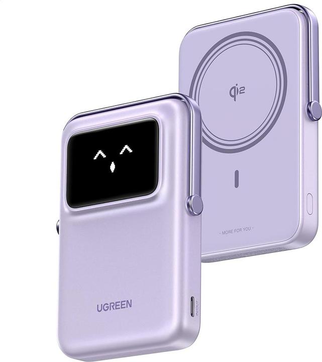Produktbild Ugreen Magnetic Power bank UNO PB764 10000mAh Purple. (10000 mAh)