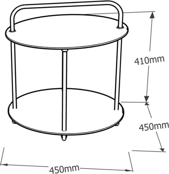 Produktbild Ezeis PLIP Beistelltisch Preis für 1 Stück