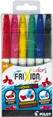 Produktbild Pilot FriXion Colors Set à 6 (Mehrfarbig, 6 x)