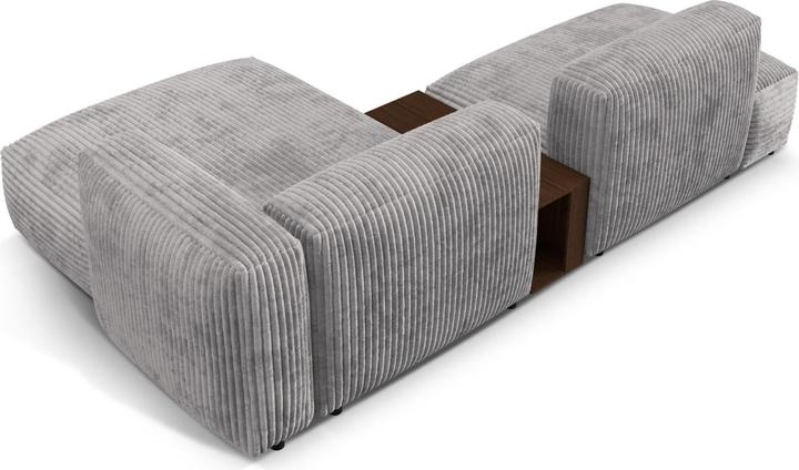 Image du produit Micadoni Canapé D'Angle Droit Modulaire, "Martina", 2 Places, 285x176x75 Fabriqué en Europe (Canapé modulaire, Canapé d'angle)