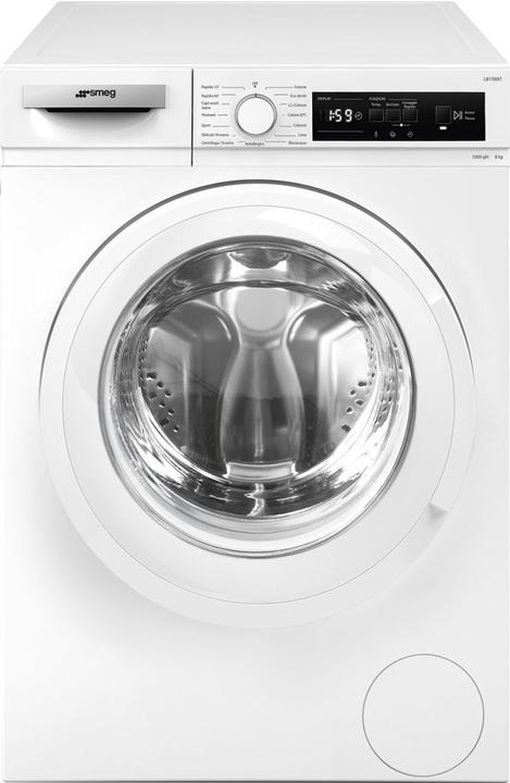 Actual product image Smeg LB1T80IT Front loading washing machine 8 kg 1000 rpm White (8 kg)