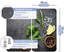 Produktbild Wenko Glasabdeckplatten Kräuter