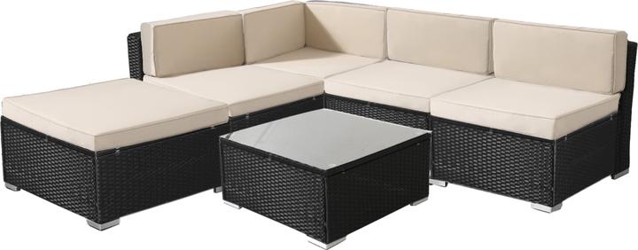 Produktbild Arebos Polyrattan Sitzgruppe