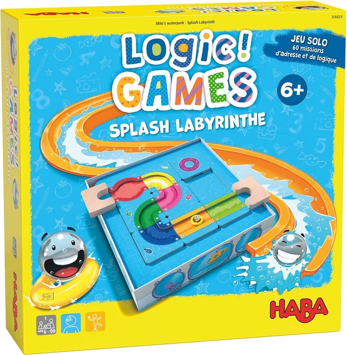 Immagine prodotto Haba Giochi di logica Splash labyrinthe (Francese)