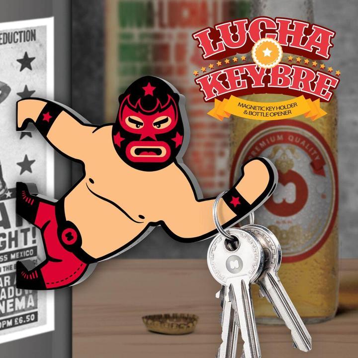 Produktbild Mustard Lucha Key-bre Schlüsselhalter Flaschenöffner