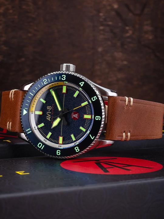 Produktbild AVI-8 AV-4103-02 Tuskegee Airmen Limited Edition Herrenuhr 40mm 5ATM (Analoguhr, 40 mm)