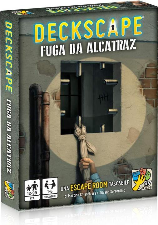 Immagine prodotto DV Giochi Deckscape - Fuga da Alcatraz