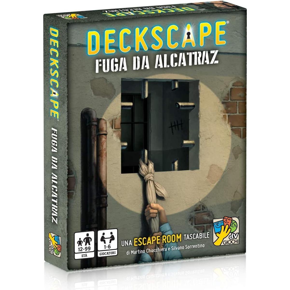DV Giochi Deckscape - Fuga da Alcatraz
